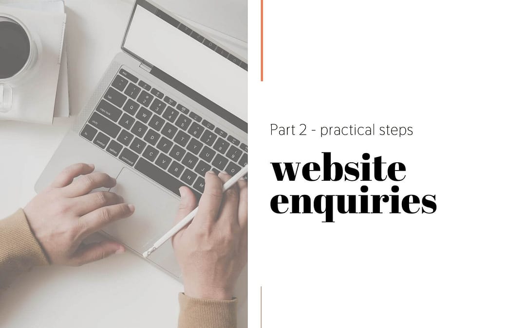 Website inquiry process
